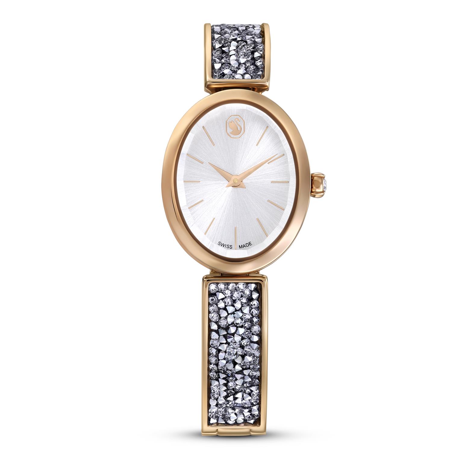 Swarovski Crystal Rock Oval Watch